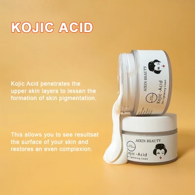 Beauty Cosmetics Skin Care Brightening and Whitening Skin Kojic Acid Face Cream