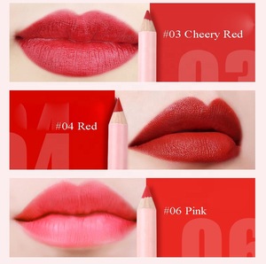 Beauty Tools Wholesale Easy Use 7 Colors Matte Lip Liner Pencil Waterproof Cosmetic Makeup Lip Pencil With Low Price