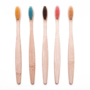 Biodegradable Bamboo Soft Bristle New Design Adult Toothbrush Of New Products Biodegradable