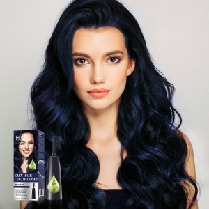 Chinese manufacturers non-amino hair color dye OEM/ ODM DIY no need hand mix organis purple hair dye