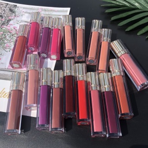 Custom Private Label Moisturizing Lip Gloss High Shine Lipgloss Pearlcent With Shimmer  Acrylic Matte Lip Gloss