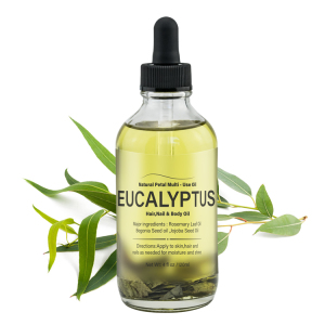 Custom Private Label Natural Herbal Scented  Multi-Use Eucalyptus Massage Body Oil