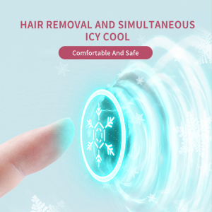 DEESS portable automatic ice ipl hair removal machine