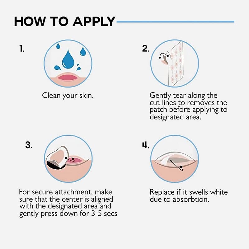 Derma Aid_Cordiform_Acne patch_Heal patch_Heart pimple patch