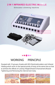Electro Stimulation Machine / EMS Electrostimulation / Beauty Spa Slimming Equipment