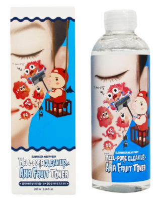 [Elizavecca] Hell Pore Clean Up Aha Fruit Toner 200ml