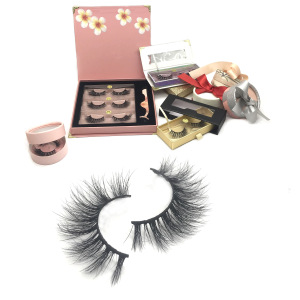 False eyelashes wholesale mink lashes with custom logo private label ,false lashes