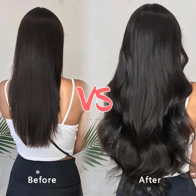 Fblhair Straight PU Tape Ins Body Wave Human Hair Extensions