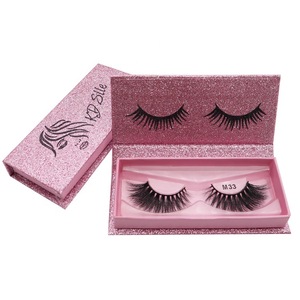 Free eyelashes samples wholesale false eyelashes private label mink lashes with eyelash packaging box