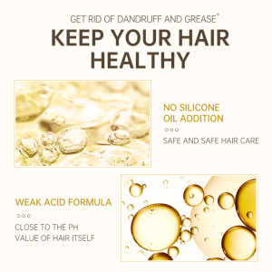 HeBiQuan  Sample free nourishing damaged dry hair smooth & silkily Hair Shampoo