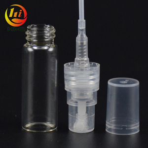 high quality mini perfume bottles 3 ml spray mist atomizer glass bottle