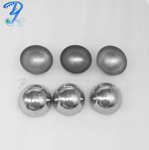 Homemade High Quality Bath Soap Mold Stainless Steel Three Sizes 42mm 51mm 63mm Bath Bomb Mold for DIY Bath Bomb