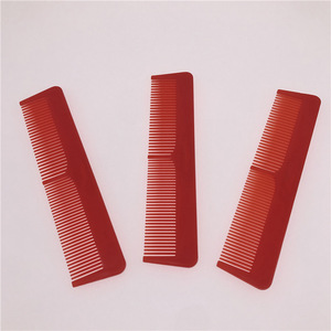 Hot Sale  PP Plastic  Personalized Custom Logo Flat Hotel Hair Comb