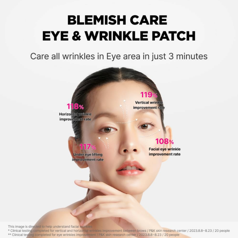ISOI Blemish Care Eye &amp; Wrinkle Patch Hyaluronic Acid Eye Masks