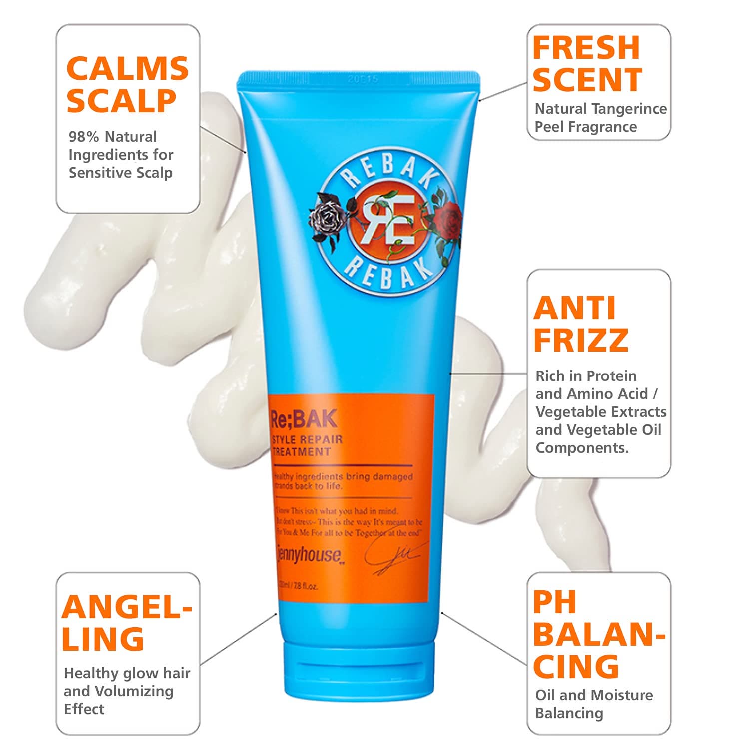 JENNY HOUSE REBAK STYLE REPAIR TREATMENT [230ml]