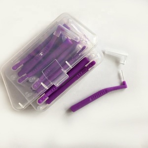 L type interdental brush toothpick dental care orthodontic tooth brush