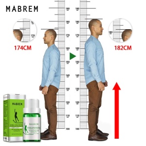 MABREM Height Increase Oil Conditioning Body Grow Taller Herbal Essential Oils Soothing Foot Promote Bone Growth Massage Oil