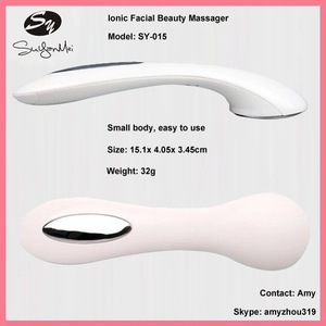 mini handheld negative ion beauty facial massager