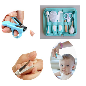 Nail Hair Nose Health Care brush and comb Kit for baby daily care