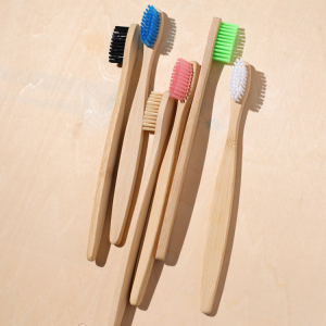 New Product  Custom Packing and Logo  Eco- friendly Biodegradable Bamboo Toothbrush