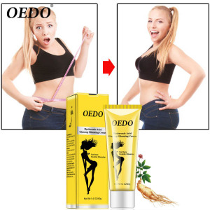 OEDO Hyaluronic Acid Ginseng Slimming Cream Reduce Cellulite Lose Weight Burning Fat Slimming Cream