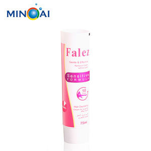 plastic laminated cosmetic tube with screw cap