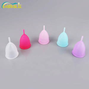Plastic menstrual cup product