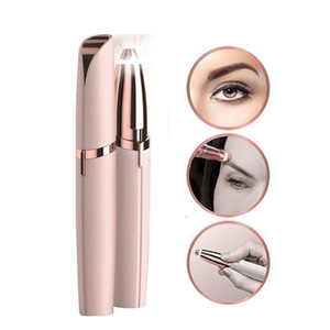 Portable Mini Electric Painless Womens Brows Eyebrow Razor Trimmer