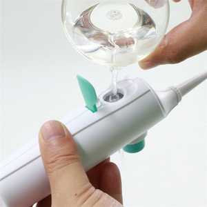 Portable Power Floss Dental Water Jet No Batteries or Cords Air Powered Dental Water Jet