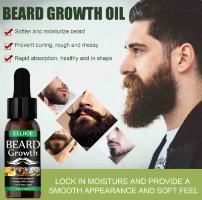 Private Label Men&prime;s Beard Oil Strong and Tough Hair Moisturizing Soft Bright Beard Repair Fury Beard Care Oil