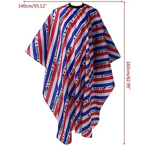 Professional Barber Cape, Salon Cape for Hair Cutting - Stripe Style