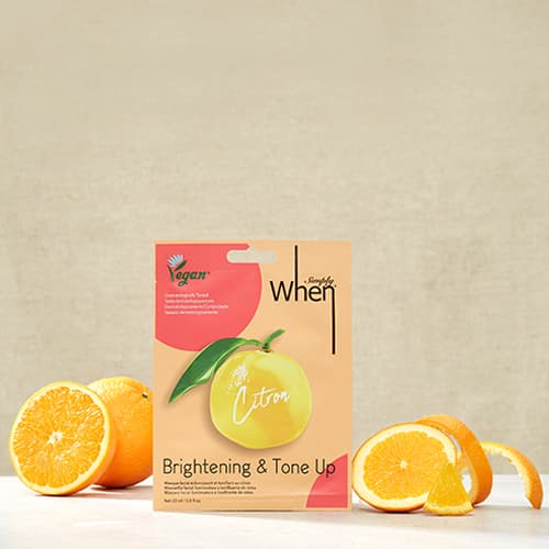 Simply When Vegan Citron Brightening &amp; Tone Up Mask