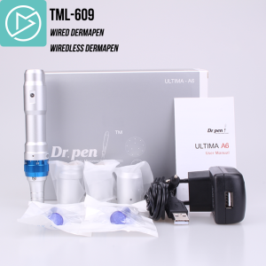 TA New CE Approved Electric Wireless And Wired Derma Pen dr pen A6 TML-609