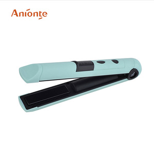 USB charging rechargeable hair straightener