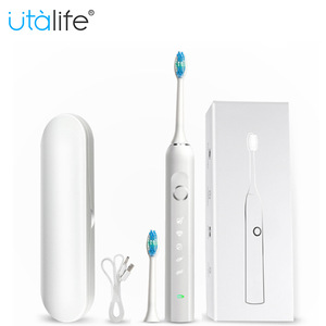 Utalife Factory Oral Hygiene Ultra High Powered Rechargeable Electric Ultrasonic Teeth Brush Electric