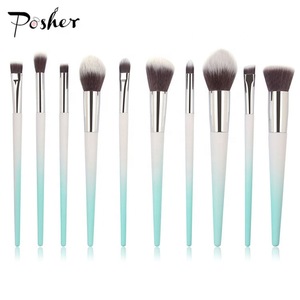 Wholesale 10pcs cosmetic tool kits private label professional makeup brush set