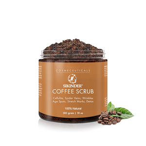 wholesale private label salt coffee bean body scrub