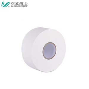 Wholesale virgin white public jumbo roll toilet tissue paper / bathroom tissue / marcas de Papel Higienico