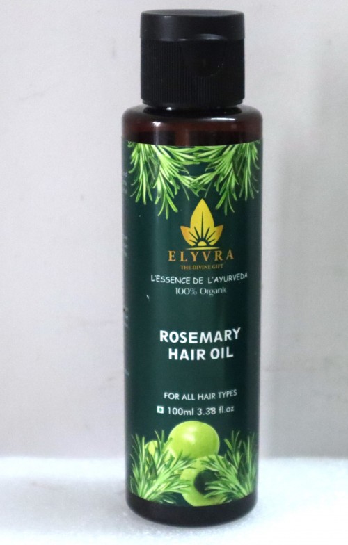 Elyvra 100ml Organic Rosemary Hair Oil