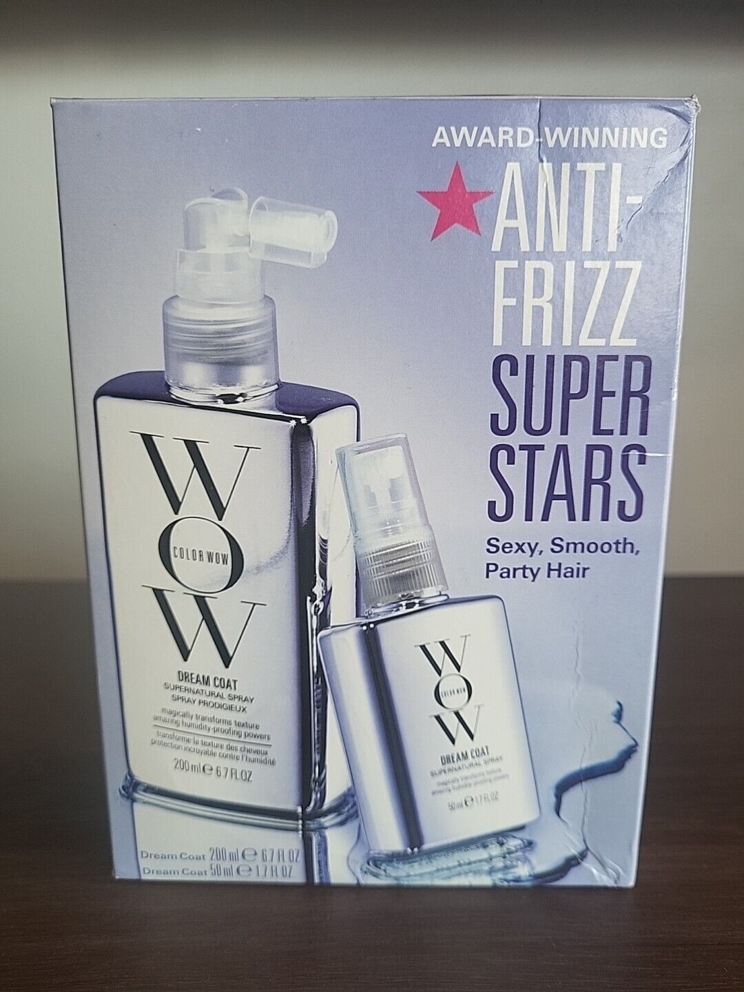 COLOR WOW Dream Coat Supernatural Spray Keep Your Hair Frizz-Free and Shiny No Matter