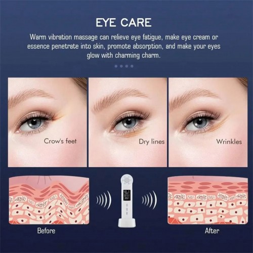 Micro-Current Electric Face Massager Vibrating Beauty Device Household Personal Care Tool for Face & Eye Skin Care