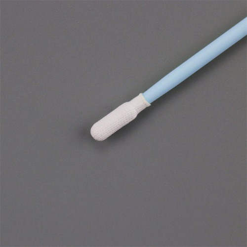 Cylindrical Shape Head Cleanroom Polyester Swab for Cleaning Small Slotted and Grooved Areas