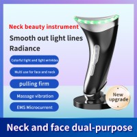 Electric Neck Beauty Instrument To Reduce Neck Wrinkles, Nasolabial Fold Care and Beauty EMS Micro-current Massager