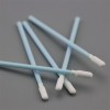 Cylindrical Shape Head Cleanroom Polyester Swab for Cleaning Small Slotted and Grooved Areas