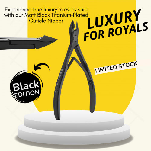 Royal Cuticle Nipper SX-80/9 mm | Sharp Stainless Steel Nail & Cuticle Cutter for Manicure & Pedicure Professionals | Precision Cuticle Trimmer for Salon & Home