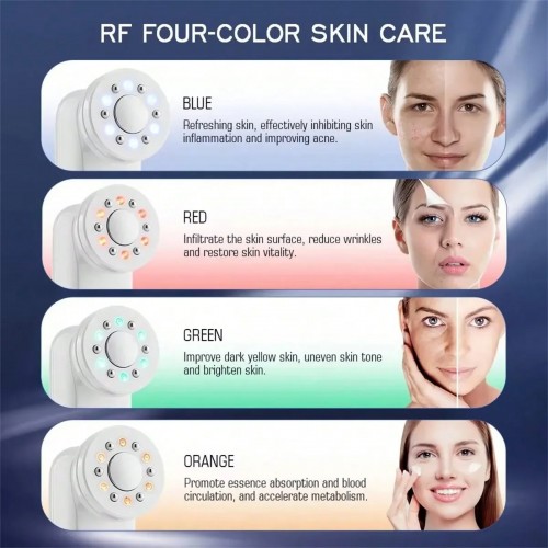 Micro-Current Electric Face Massager Vibrating Beauty Device Household Personal Care Tool for Face & Eye Skin Care