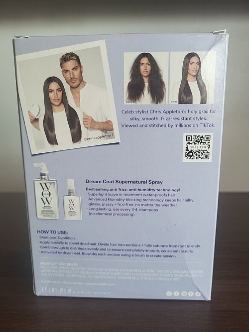 COLOR WOW Dream Coat Supernatural Spray Keep Your Hair Frizz-Free and Shiny No Matter