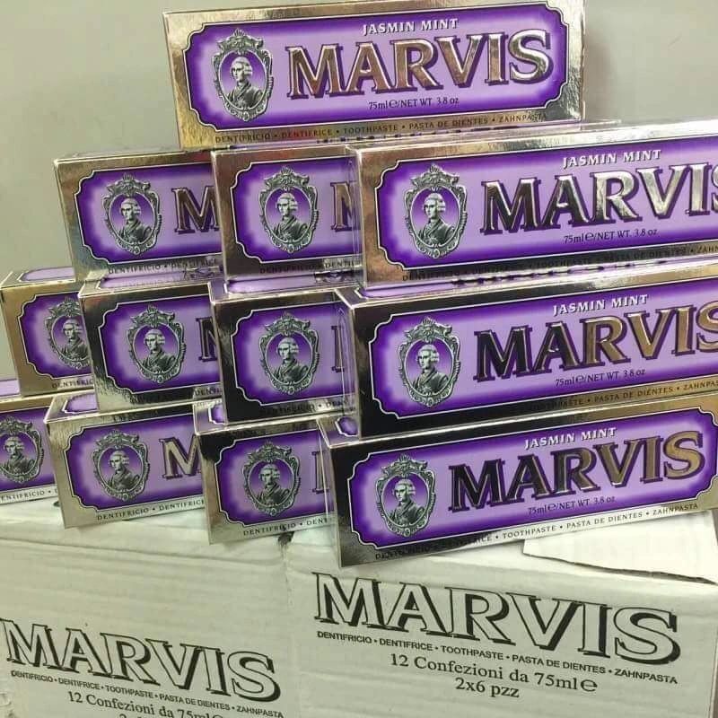 MARVIS Smokers Whitening Mint | Italian Toothpaste Arctic Shiver of Cool Mint