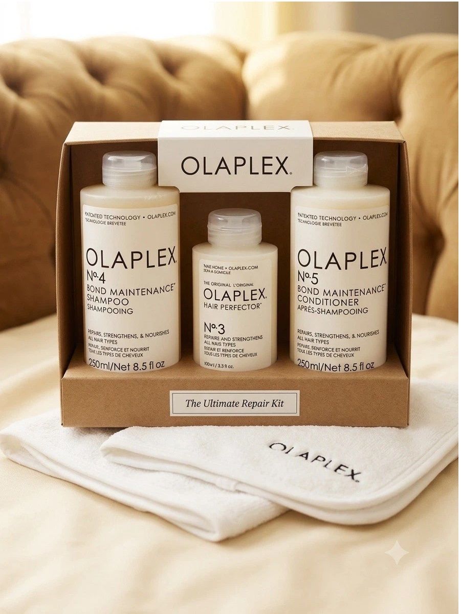 Olaplex Ultimate Repair Kit No. 3, No. 4 & No. 5 Hair Treatment Bundle