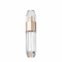 Mini Portable Unique Design Octagonal 5ML Perfume Spray Empty Bottle Self-pump Bottom Filling